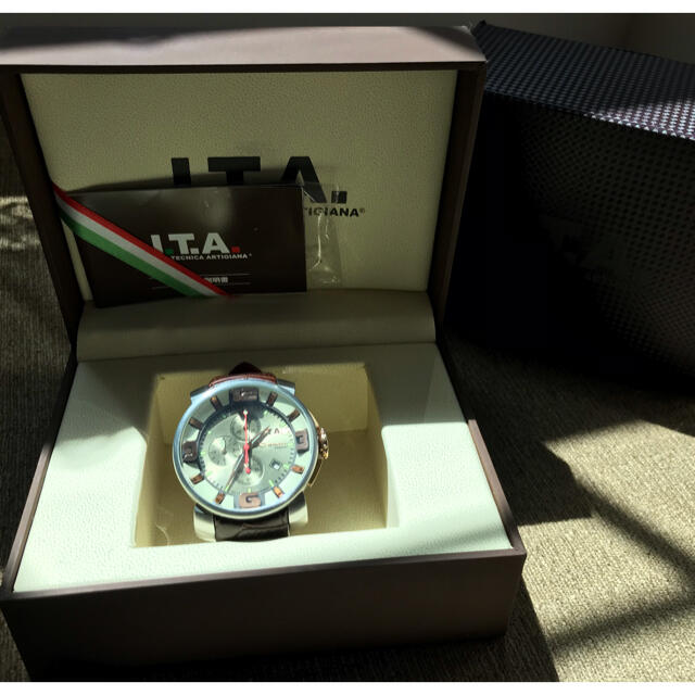 I.T.A.(アイティーエー)のI.T.A  腕時計　カサノバ　イタリア　アイティーエー メンズの時計(腕時計(アナログ))の商品写真