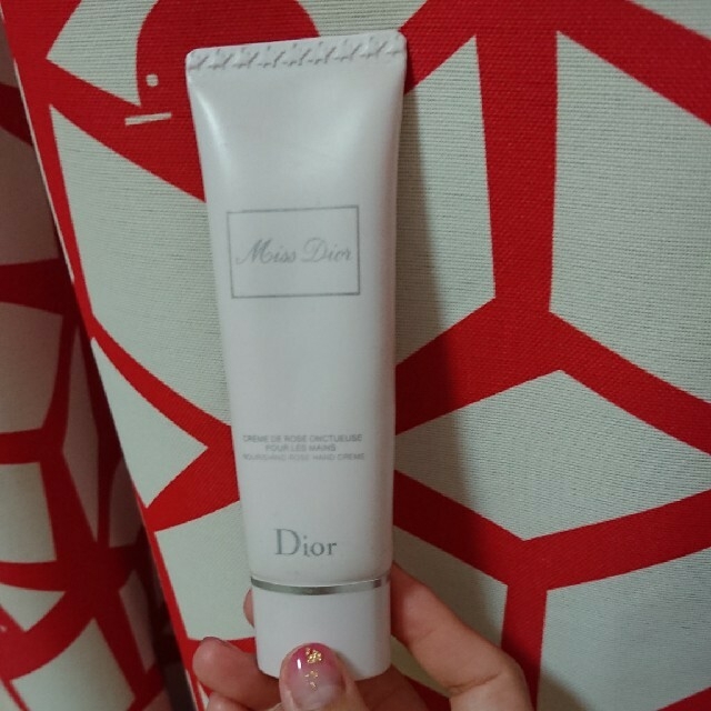 Dior(ディオール)のミスディオール ハンドクリーム 50ml 中古 コスメ/美容のボディケア(ハンドクリーム)の商品写真