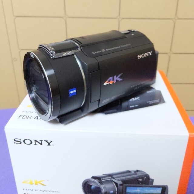 SONY FDR-AX40 ハンディカム ビデオカメラ 4K ソニー スマホ/家電 ...