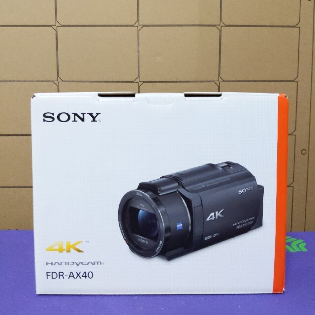 SONY(ソニー)のSONY　FDR-AX40　ハンディカム　ビデオカメラ　4K ソニー スマホ/家電/カメラのカメラ(ビデオカメラ)の商品写真