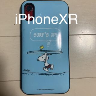 スヌーピー　iPhoneXRケース(iPhoneケース)