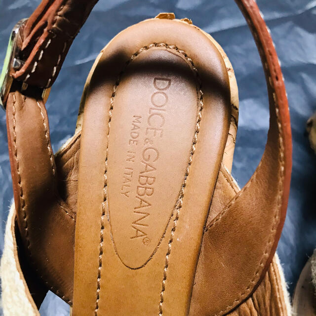 DOLCE&GABBANA(ドルチェアンドガッバーナ)の☆DOLCE&GABBANA サンダル【361/2】☆ レディースの靴/シューズ(サンダル)の商品写真