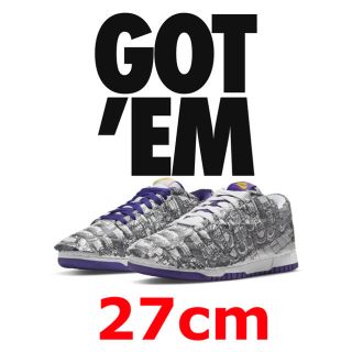 ナイキ(NIKE)のNIKE WMNS DUNK LOW "MADE YOU LOOK" W27(スニーカー)