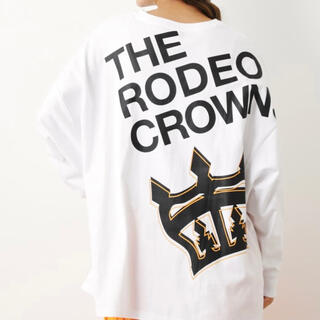 ロデオクラウンズワイドボウル(RODEO CROWNS WIDE BOWL)のPASS LOOSE L／S Tシャツ(Tシャツ(長袖/七分))