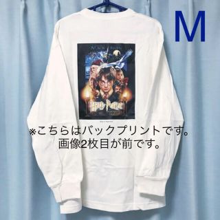 ジーユー(GU)のGU ハリーポッター ロングスリーブT 長袖 オフホワイト M(Tシャツ(長袖/七分))