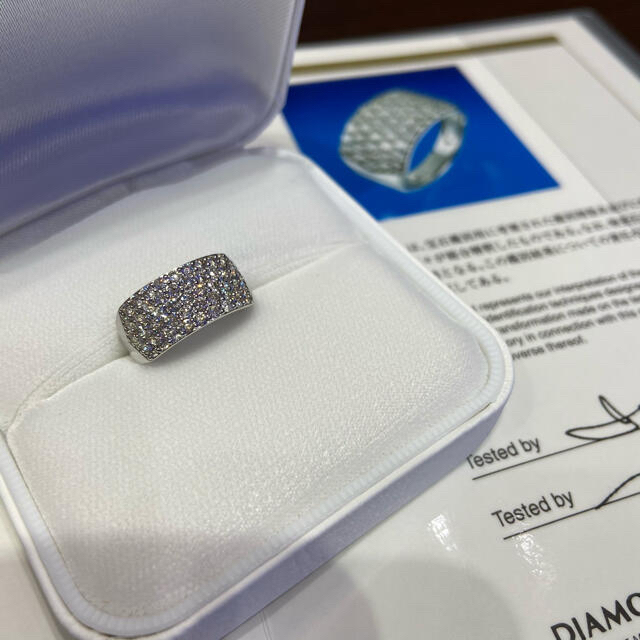 ダイヤモンド プラチナ リング 1ct ゆきざき レディースのアクセサリー(リング(指輪))の商品写真