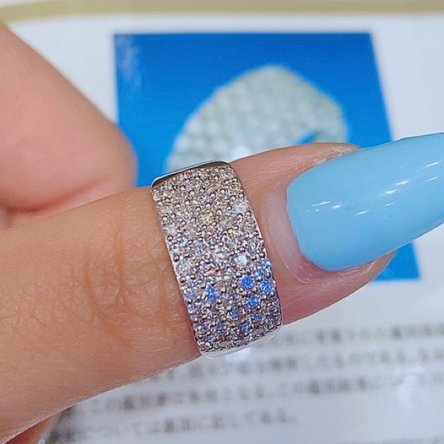 ダイヤモンド プラチナ リング 1ct ゆきざき レディースのアクセサリー(リング(指輪))の商品写真