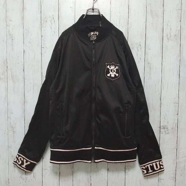 【人気商品】STUSSY ステューシー トラックジャケット ジャージ 古着男子