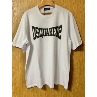 ディースクエアード(DSQUARED2)の新品 ディースクエアード オーバーサイズTシャツ 白 DSQUARED2(Tシャツ/カットソー(半袖/袖なし))