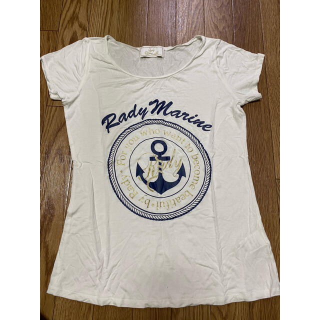 Rady(レディー)のRady Tシャツ　白 レディースのトップス(Tシャツ(半袖/袖なし))の商品写真