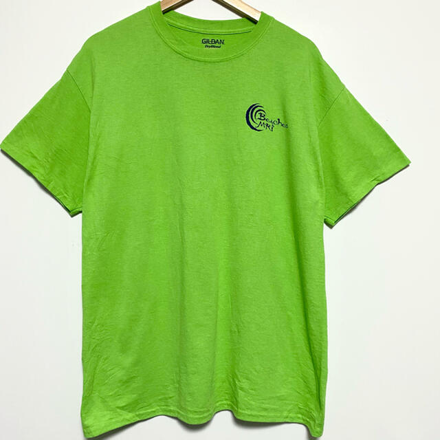GILDAN(ギルタン)のUS古着 GILDAN ギルダン バックプリント Tシャツ グリーン L メンズのトップス(Tシャツ/カットソー(半袖/袖なし))の商品写真
