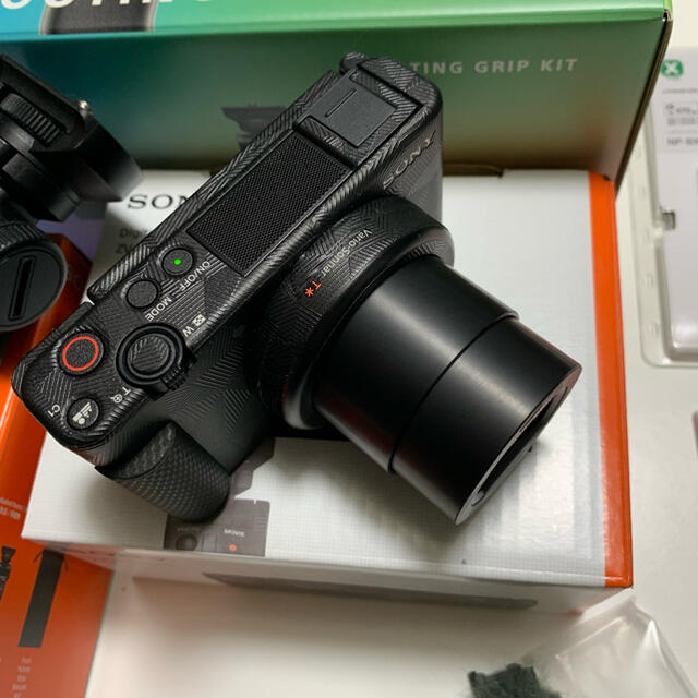 SONY VLOGCAM ZV-1G シューティンググリップキット 超美品