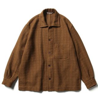 コモリ(COMOLI)のAURAREE COTTON LINEN LENO BLOUSON brown(ブルゾン)