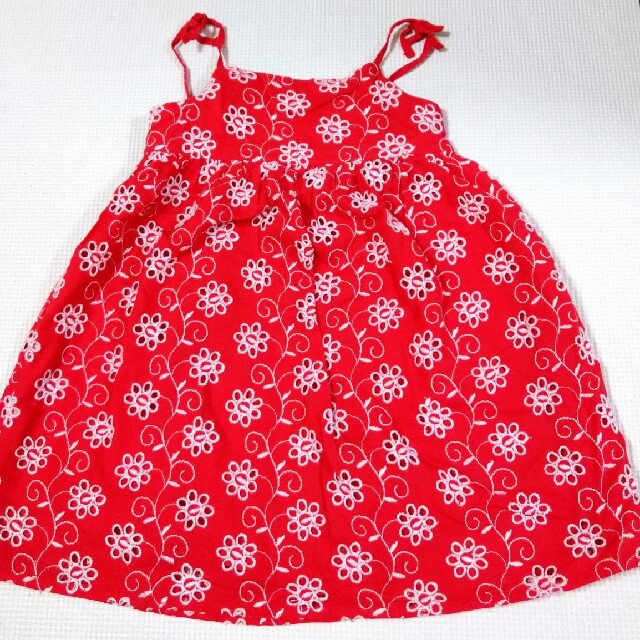 babyGAP(ベビーギャップ)のbabyGap　花柄ワンピース　100cm キッズ/ベビー/マタニティのキッズ服女の子用(90cm~)(ワンピース)の商品写真