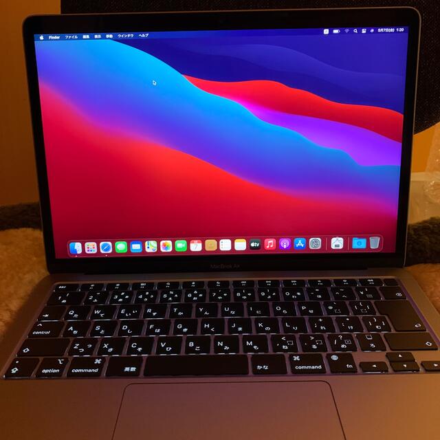 Apple(アップル)のMacBook  Air m1 スマホ/家電/カメラのPC/タブレット(ノートPC)の商品写真