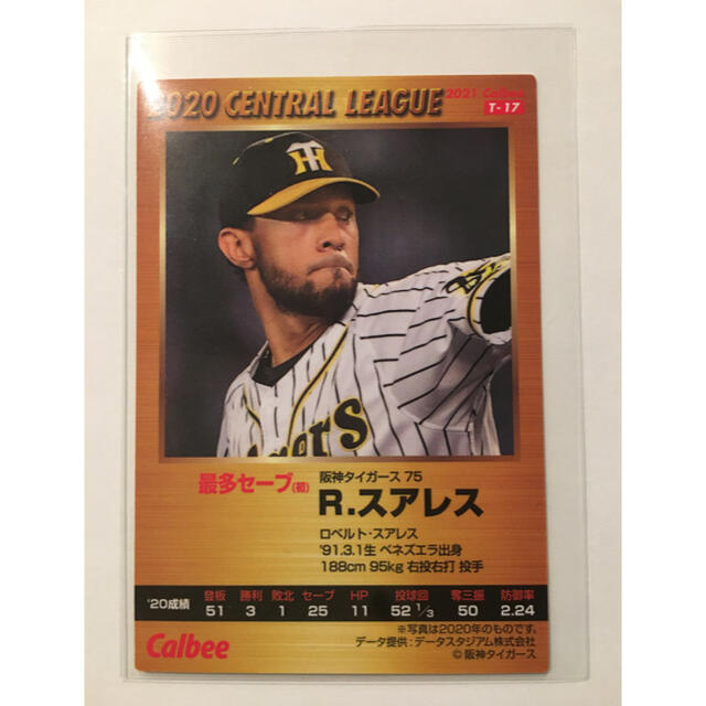 阪神タイガース - プロ野球チップス2021 第1弾 R.スアレス選手カードの通販 by 猫にゃん's shop|ハンシンタイガースならラクマ