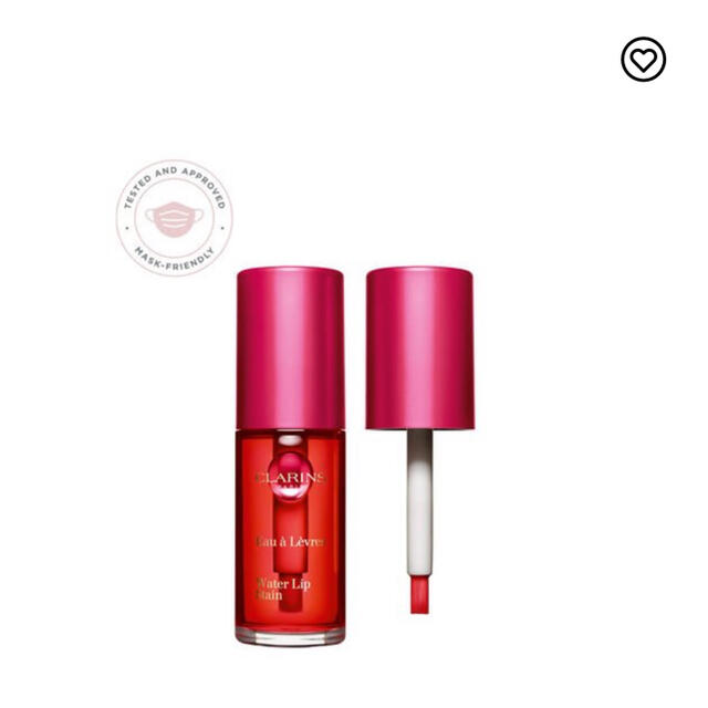 CLARINS(クラランス)のCLARINS クラランス ウォーターリップ ステイン 01 ローズ ウォーター コスメ/美容のベースメイク/化粧品(リップグロス)の商品写真