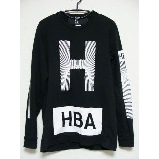 HoodByAirフッドバイエアーロゴプリントクルーネックロングTティーシャツ