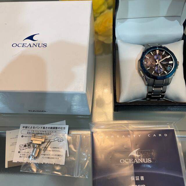 CASIO(カシオ)の腕時計　カシオ　CASIO オシアナス　OCW-G2000RA-1AJF 超美品 メンズの時計(腕時計(アナログ))の商品写真