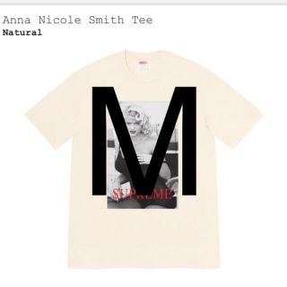 シュプリーム(Supreme)のsupreme Anna Nicole Smith Tee natural M(Tシャツ/カットソー(半袖/袖なし))