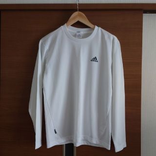 アディダス(adidas)のアディダス☆長袖シャツ ホワイトMサイズ(シャツ)