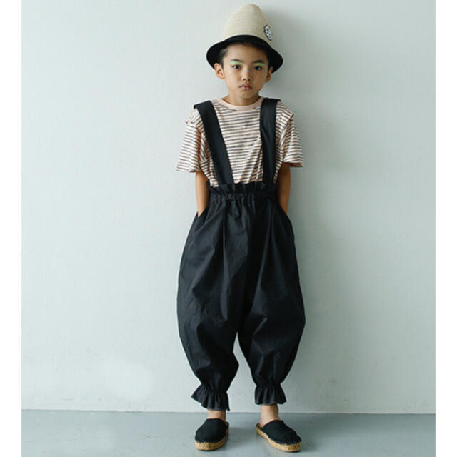 ベアコロ様専用⭐︎folkmade サスペンダー付サロペット キッズ/ベビー/マタニティのキッズ服女の子用(90cm~)(その他)の商品写真