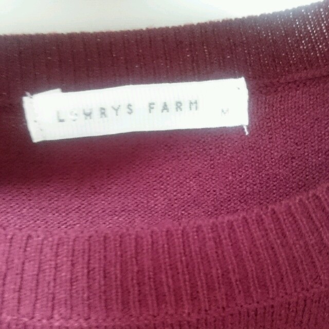 LOWRYS FARM(ローリーズファーム)のあゆ 値引き交渉可 さん お取り置き(～9/23) レディースのトップス(カットソー(長袖/七分))の商品写真