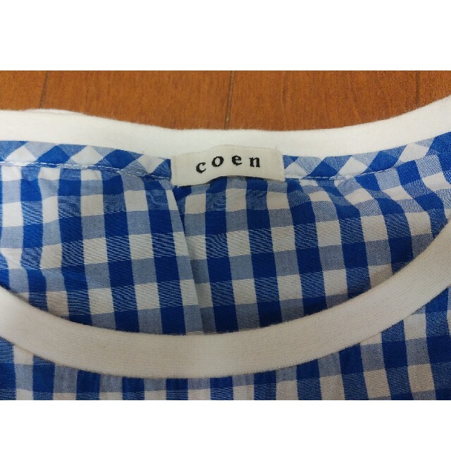 coen(コーエン)の《値下げ》coen　Tシャツ　２枚セット レディースのトップス(Tシャツ(半袖/袖なし))の商品写真