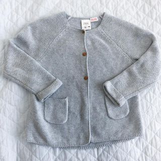 ザラキッズ(ZARA KIDS)のzara ニットカーディガン　104センチ(カーディガン)