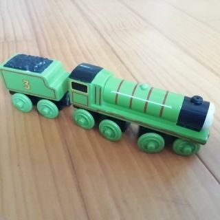 フィッシャープライス(Fisher-Price)のヘンリーとジェームス　木製(電車のおもちゃ/車)