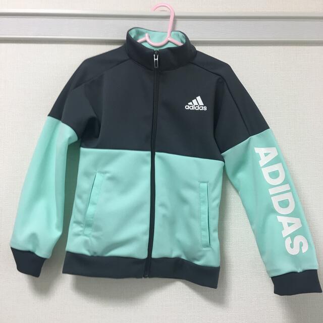 adidas(アディダス)のAdidas ジャージ　キッズ　120 ラメ入り キッズ/ベビー/マタニティのキッズ服女の子用(90cm~)(ジャケット/上着)の商品写真