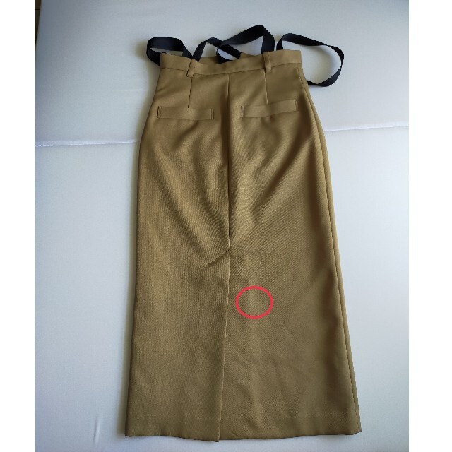AULA AILA(アウラアイラ)のアウラ サロペットスカート レディースのスカート(ひざ丈スカート)の商品写真