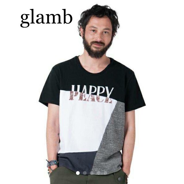 glamb(グラム)の【最終値下げ！】グラム glamb Tシャツ XL メンズのトップス(Tシャツ/カットソー(半袖/袖なし))の商品写真