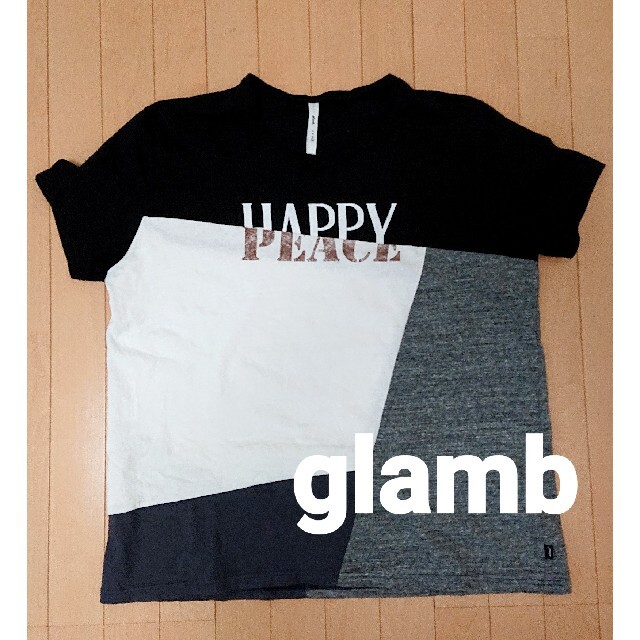 glamb(グラム)の【最終値下げ！】グラム glamb Tシャツ XL メンズのトップス(Tシャツ/カットソー(半袖/袖なし))の商品写真