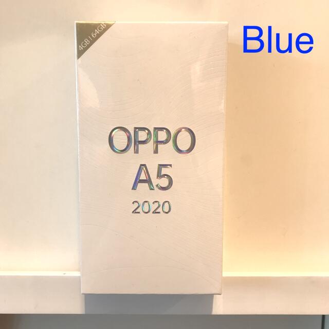 【新品未開封】OPPO A5 2020 4GB ブルー