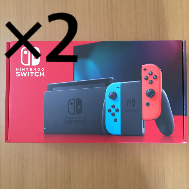 新品未開封 ニンテンドースイッチ ネオンカラー　2台セット