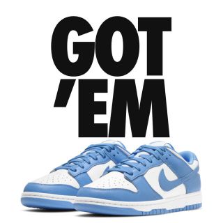 ナイキ(NIKE)のNIKE DUNK LOW UNIVERSITY BLUE ナイキ ダンク(スニーカー)