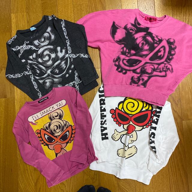 ヒステリックミニ  ヒスミニ　エンジェルMINIセット　Tシャツ＆ロンT