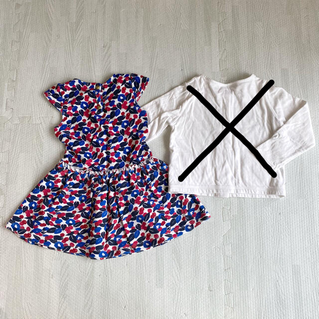 PETIT BATEAU(プチバトー)のm&mere様専用☆PETIT BATEAU☆ワンピースのみ　104cm キッズ/ベビー/マタニティのキッズ服女の子用(90cm~)(ワンピース)の商品写真