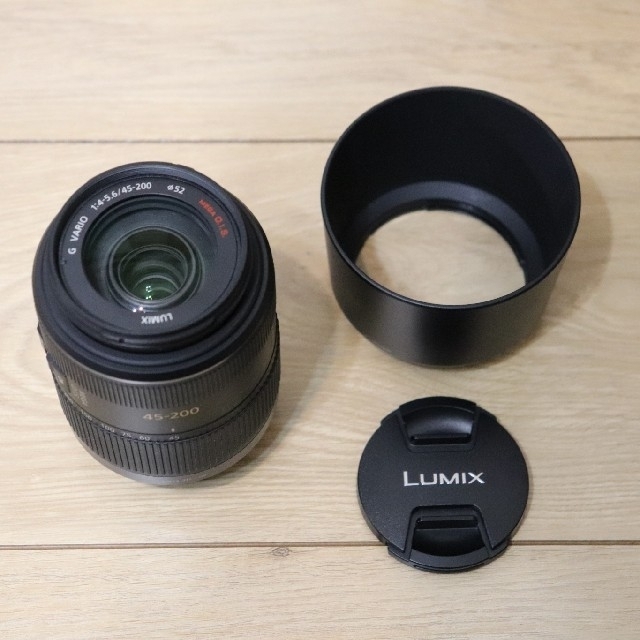 Panasonic(パナソニック)のPanasonic LUMIX G VARIO 45-200 F4.0-5.6 スマホ/家電/カメラのカメラ(ミラーレス一眼)の商品写真