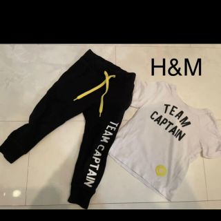 エイチアンドエム(H&M)のエイチアンドエム　H&M セットアップ  18-24m(Tシャツ/カットソー)