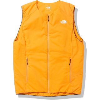 ザノースフェイス(THE NORTH FACE)のTHE NORTH FACE ノースフェイス ベントリックスベスト黄メンズM新品(ダウンジャケット)