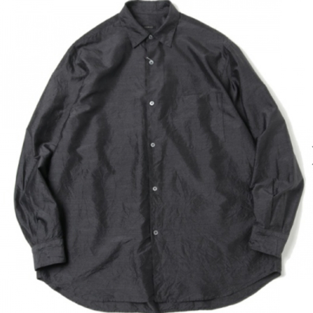 21SS COMORI 杢シルクシャツ-eastgate.mk