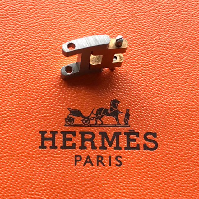 Hermes(エルメス)の美品★純正　エルメス　クリッパー　コマ　コンビ　旧型　旧タイプ　メンズ  メンズの時計(腕時計(アナログ))の商品写真