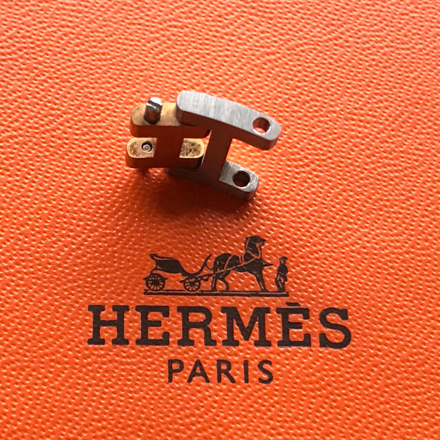 Hermes(エルメス)の美品★純正　エルメス　クリッパー　コマ　コンビ　旧型　旧タイプ　メンズ  メンズの時計(腕時計(アナログ))の商品写真