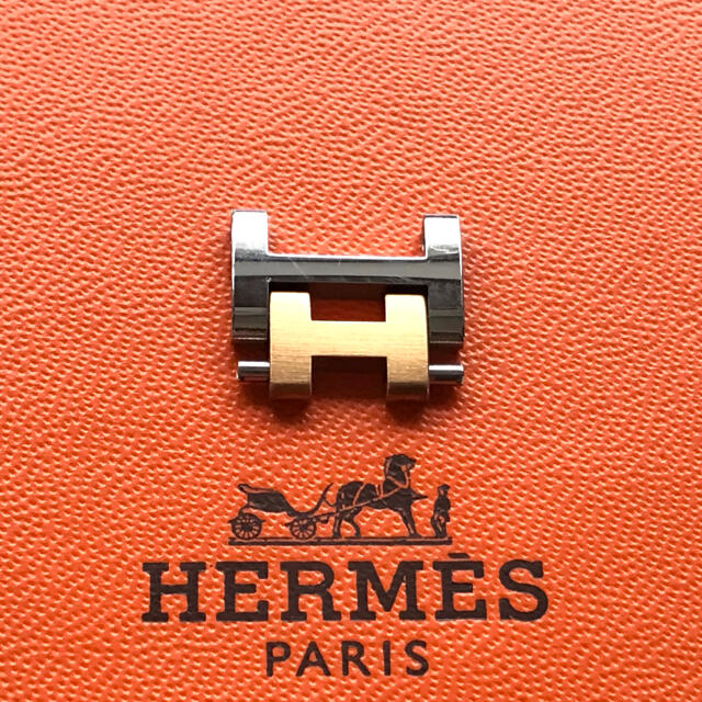 Hermes(エルメス)の美品★純正　エルメス　クリッパー　コマ　コンビ　旧型　旧タイプ　メンズ  メンズの時計(腕時計(アナログ))の商品写真