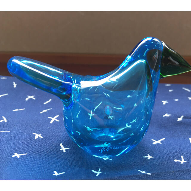 iittala(イッタラ)の⭐︎はるはる様専用！イッタラ　バード　シエッポ　ライトブルー　グリーン インテリア/住まい/日用品のインテリア小物(置物)の商品写真