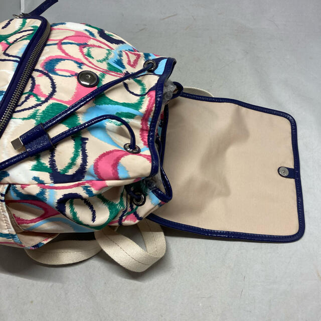 COACH コーチ リュックサック バッグパック マルチカラー