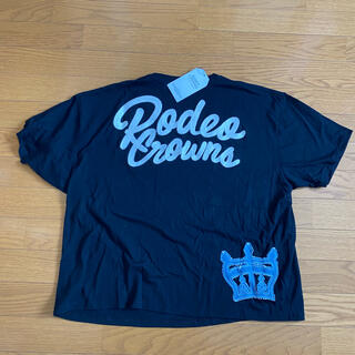 ロデオクラウンズワイドボウル(RODEO CROWNS WIDE BOWL)の❤新品未使用RODEO CROWNSデニム王冠Tシャツ❤(Tシャツ(半袖/袖なし))