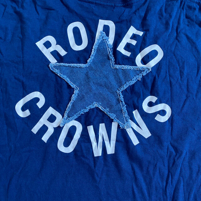 RODEO CROWNS(ロデオクラウンズ)の❤RODEO CROWNSデニム☆Tシャツ❤ レディースのトップス(シャツ/ブラウス(長袖/七分))の商品写真